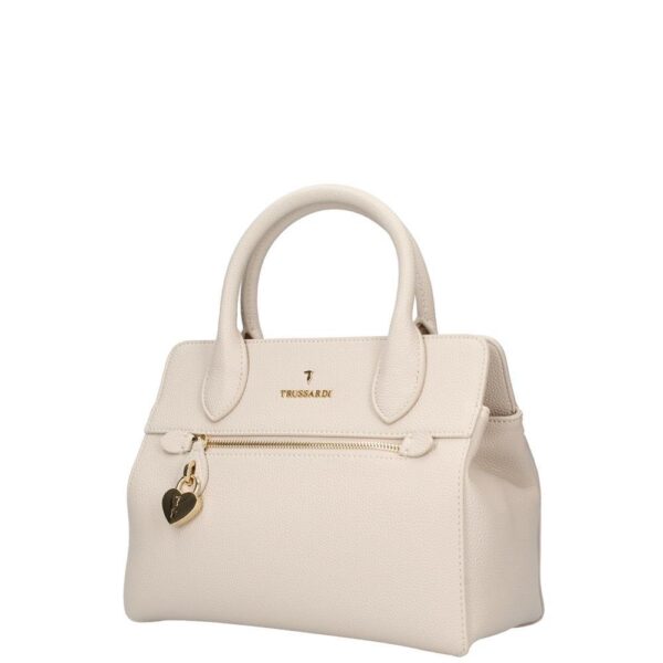 201304 large handbag with shoulder strap trussardi lily 01079 beige